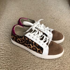 Kenneth Cole Animal Print Sneakers